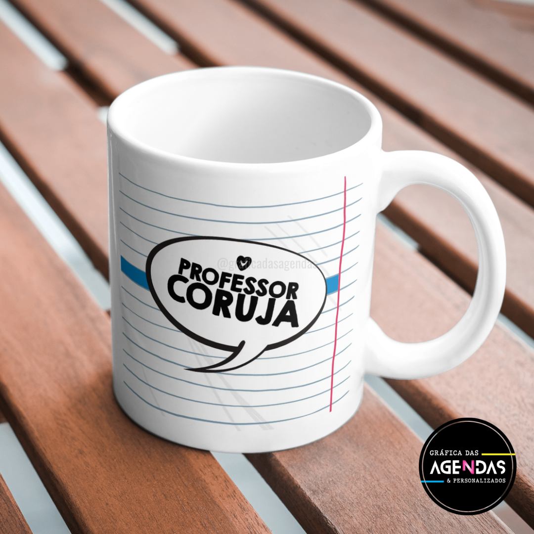 Caneca "Professor Coruja" - 325ml